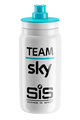 Bidon kolarski - TEAM SKY 2018 550 ml - biały/jasnoniebieski