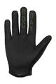 ROCDAY Kolarskie rękawiczki z długimi palcami - FLOW - zielony/czarny