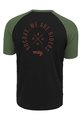 Rocday Koszulka kolarska z krótkim rękawem - ROOST - zielony/czarny