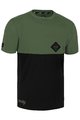Rocday Koszulka kolarska z krótkim rękawem - DOUBLE - zielony/czarny