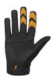 ROCDAY Kolarskie rękawiczki z długimi palcami - EVO RACE - żółty/czarny