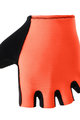 SANTINI Kolarskie rękawiczki z krótkimi palcami - CLASSE - pomarańczowy