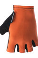 SANTINI Kolarskie rękawiczki z krótkimi palcami - BRISK - pomarańczowy