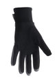 SANTINI Kolarskie rękawiczki z długimi palcami - VEGA - czarny