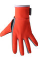 SANTINI Kolarskie rękawiczki z długimi palcami - VEGA - pomarańczowy