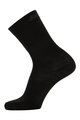SANTINI Kolarskie klasyczne skarpetki - WOOL SOCKS - czarny