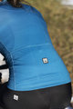 SANTINI Zimowa koszulka kolarska z długim rękawem - COLORE LADY WINTER - niebieski