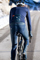 SANTINI Kolarska kurtka zimowa ze spodniami - VEGA XTREME - czarny/szary/niebieski