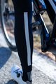 SANTINI Długie spodnie kolarskie bez szelek - ALBA WINTER LADY - niebieski