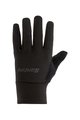 SANTINI Kolarskie rękawiczki z długimi palcami - COLORE - czarny