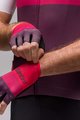 SANTINI Kolarskie rękawiczki z krótkimi palcami - LA VUELTA 2021 - czerwony