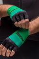 SANTINI Kolarskie rękawiczki z krótkimi palcami - LA VUELTA 2021 - zielony