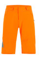 SANTINI Krótkie spodnie kolarskie bez szelek - SELVA MTB - pomarańczowy