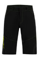 SANTINI Krótkie spodnie kolarskie bez szelek - SELVA MTB - czarny/zielony