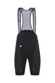 SANTINI Krótkie spodnie kolarskie z szelkami - MAGO 2.0  - czarny