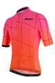 SANTINI Koszulka kolarska z krótkim rękawem - TONO PURO - różowy/bordowy/pomarańczowy