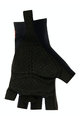 SANTINI Kolarskie rękawiczki z krótkimi palcami - ISTINTO - czarny