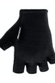 SANTINI Kolarskie rękawiczki z krótkimi palcami - CUBO - czarny