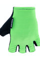 SANTINI Kolarskie rękawiczki z krótkimi palcami - CUBO - zielony