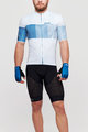 SANTINI Koszulka kolarska z krótkim rękawem - TONO FRECCIA - niebieski/biały