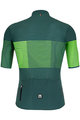 SANTINI Krótka koszulka kolarska i spodenki - TONO FRECCIA - zielony/czarny