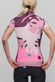 SANTINI Koszulka kolarska z krótkim rękawem - GIADA MAUI LADY - kolorowy/różowy