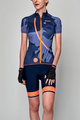 SANTINI Koszulka kolarska z krótkim rękawem - GIADA MAUI LADY - kolorowy/niebieski