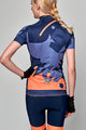 SANTINI Koszulka kolarska z krótkim rękawem - GIADA MAUI LADY - kolorowy/niebieski