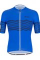 SANTINI Krótka koszulka kolarska i spodenki - TONO PROFILO - niebieski