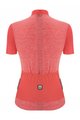 SANTINI Krótka koszulka kolarska i spodenki - COLORE PURO LADY - różowy/czarny