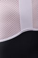 SANTINI Krótkie spodnie kolarskie z szelkami - TOUR DE FRANCE 2022 - biały/czarny