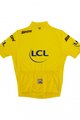 SANTINI Koszulka kolarska z krótkim rękawem - TOUR DE FRANCE 2023 - żółty