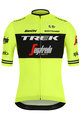SANTINI Koszulka kolarska z krótkim rękawem - TREK 2019 BLEND - żółty/czarny