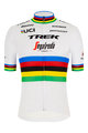 SANTINI Koszulka kolarska z krótkim rękawem - TREK SEGAFREDO 2020 - biały