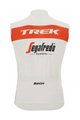 SANTINI Kamizelka kolarska - TREK SEGAFREDO 2022 - biały/czerwony