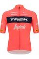 SANTINI Koszulka kolarska z krótkim rękawem - TREK SEGAFREDO 2022 FAN LINE - różowy