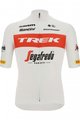 SANTINI Koszulka kolarska z krótkim rękawem - TREK SEGAFREDO 2022 FAN LINE - czerwony/biały