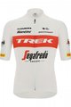 SANTINI Koszulka kolarska z krótkim rękawem - TREK SEGAFREDO 2022 ORIGINAL - czerwony/biały