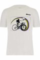 SANTINI Kolarska koszulka z krótkim rękawem - TT UCI OFFICIAL - biały