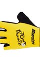 SANTINI Kolarskie rękawiczki z krótkimi palcami - TOUR DE FRANCE 2023 - żółty