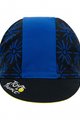 SANTINI Czapka kolarska - TOUR DE FRANCE 2023 - niebieski/czarny