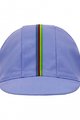 SANTINI Czapka kolarska - UCI RAINBOW - tęczowy/fioletowy