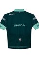 SANTINI Koszulka kolarska z krótkim rękawem - TOUR DE FRANCE 2024 - zielony