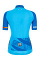 SANTINI Koszulka kolarska z krótkim rękawem - UCI WORLD ECO LADY - jasnoniebieski