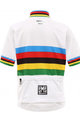 SANTINI Koszulka kolarska z krótkim rękawem - UCI KIDS - kolorowy/biały