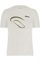 SANTINI Kolarska koszulka z krótkim rękawem - TRACK UCI OFFICIAL - biały
