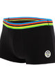 SANTINI Bokserki - UCI RAINBOW - czarny