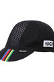 SANTINI Czapka kolarska - UCI RAINBOW - czarny