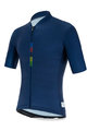 SANTINI Koszulka kolarska z krótkim rękawem - UCI RAINBOW CLASSE - niebieski