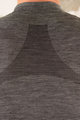 SANTINI Kolarska koszulka z długim rękawem - LANA - szary